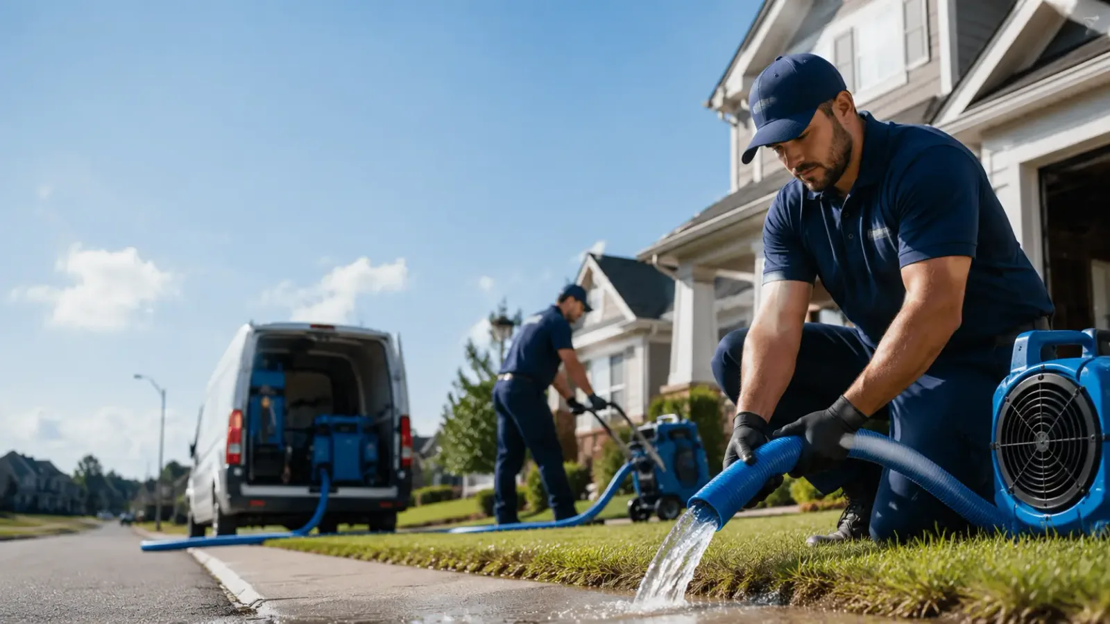 Flood Damage Restoration in South Bloomingville, OH